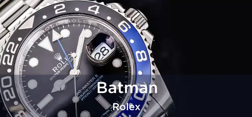  Batman Rolex
