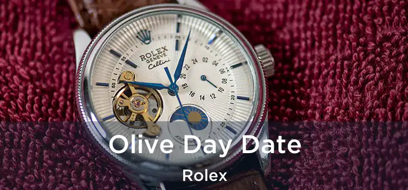  Olive Day Date Rolex